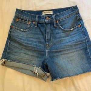 Madewell High Rise Mom Jeans